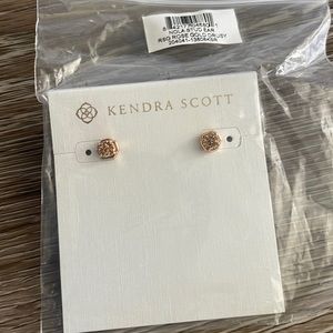 Brand New Kendra Scott Nola Stud Earrings - Rose Gold